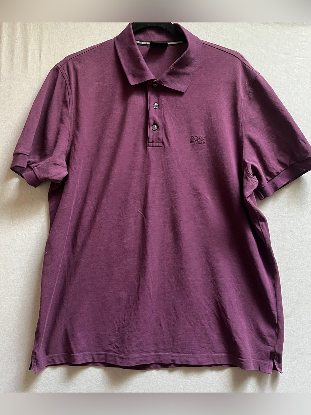BOSS Hugo Boss Pima Cotton Polo Shirt Tailored Fit Classic Smart Casual XL
